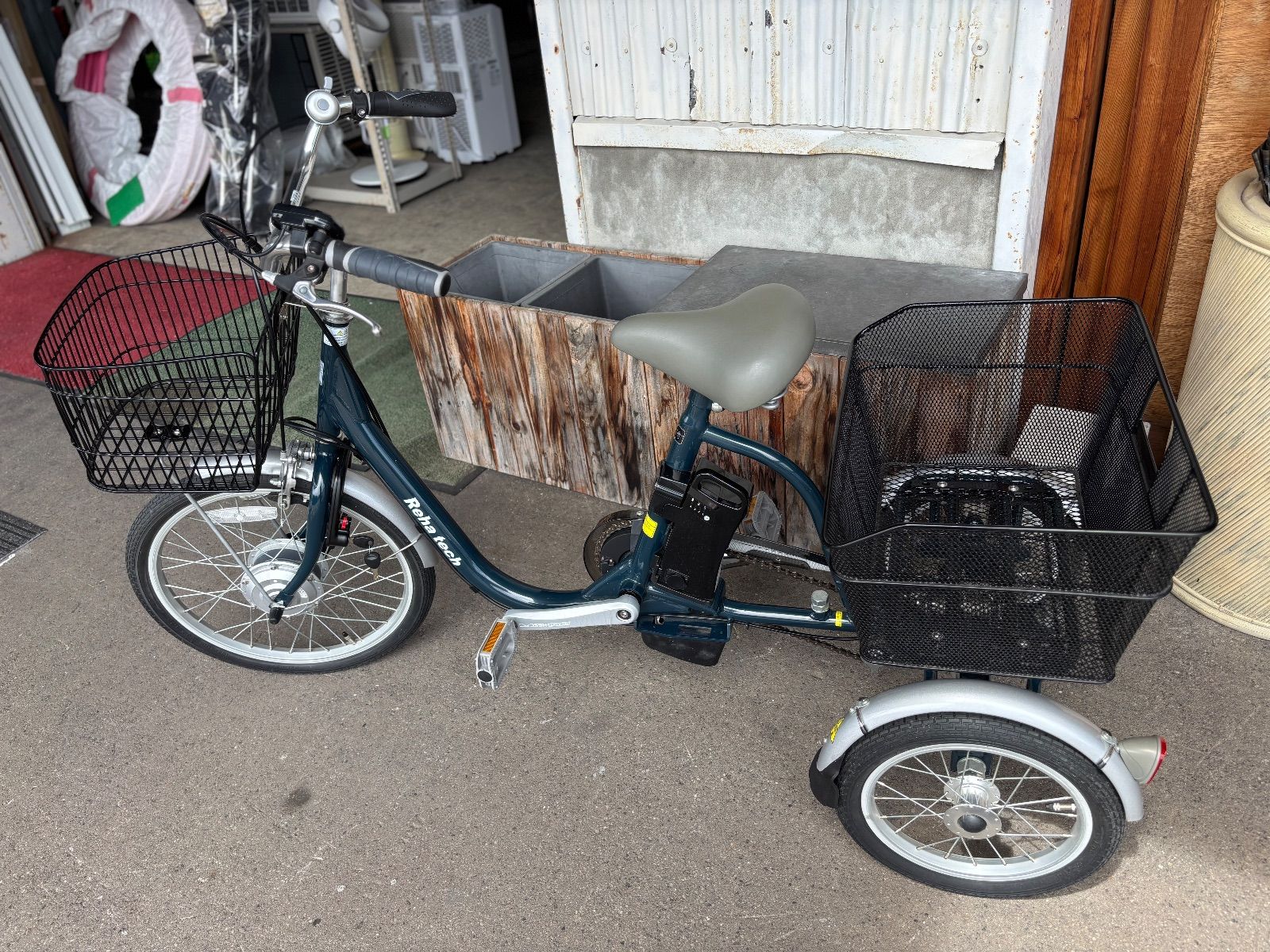 Reha tech リハテック 電動アシスト三輪自転車 ASU-3WSR