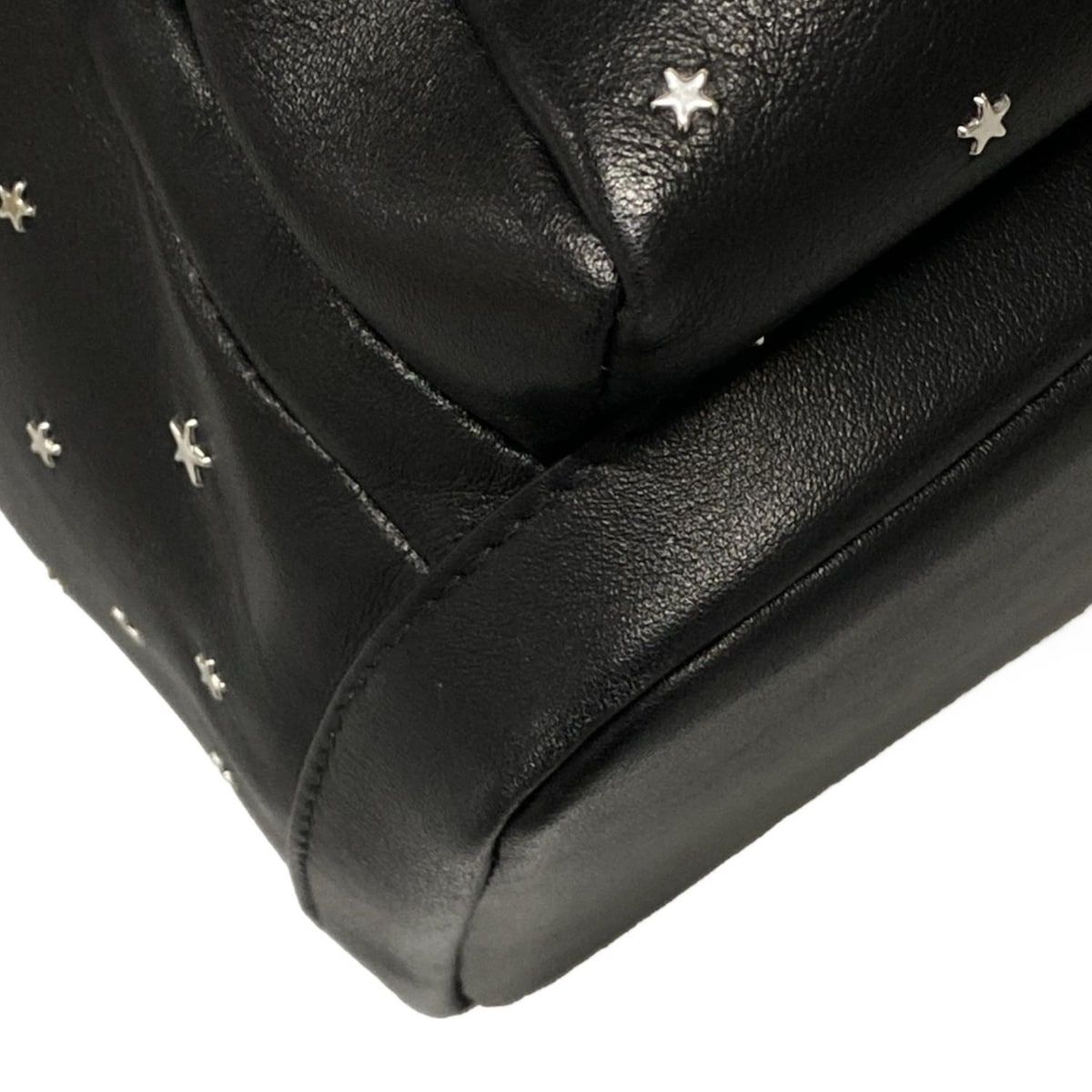 JIMMY CHOO(ジミーチュウ) リュックサック - 黒 スタッズ/スター(星