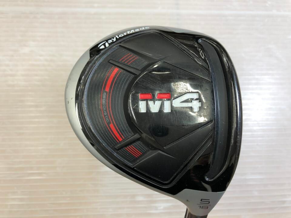 TaylorMade - TaylorMade テーラーメイド/M4 フェアウェイウッド 5/18°/ATMOS RED/ABランク/81【中古】 楽天市場】テーラーメイド m4 フェアウェイウッド fujikura
