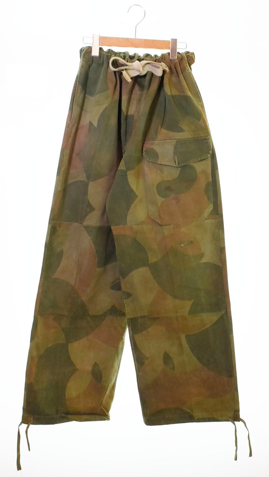 ベルギー軍 50's ブラッシュストロークカモ dead stock 実物 前期 Dead