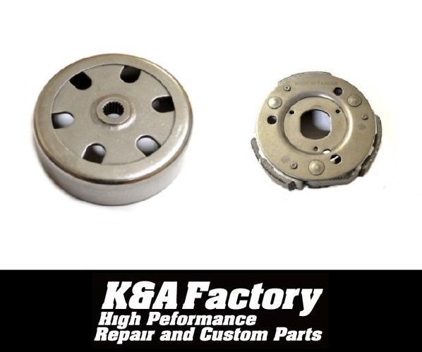 補修 加工ベースに!! 高品質クラッチ クラッチアウター クラッチベル セット アドレスV125 CF46A K5|K6|K7