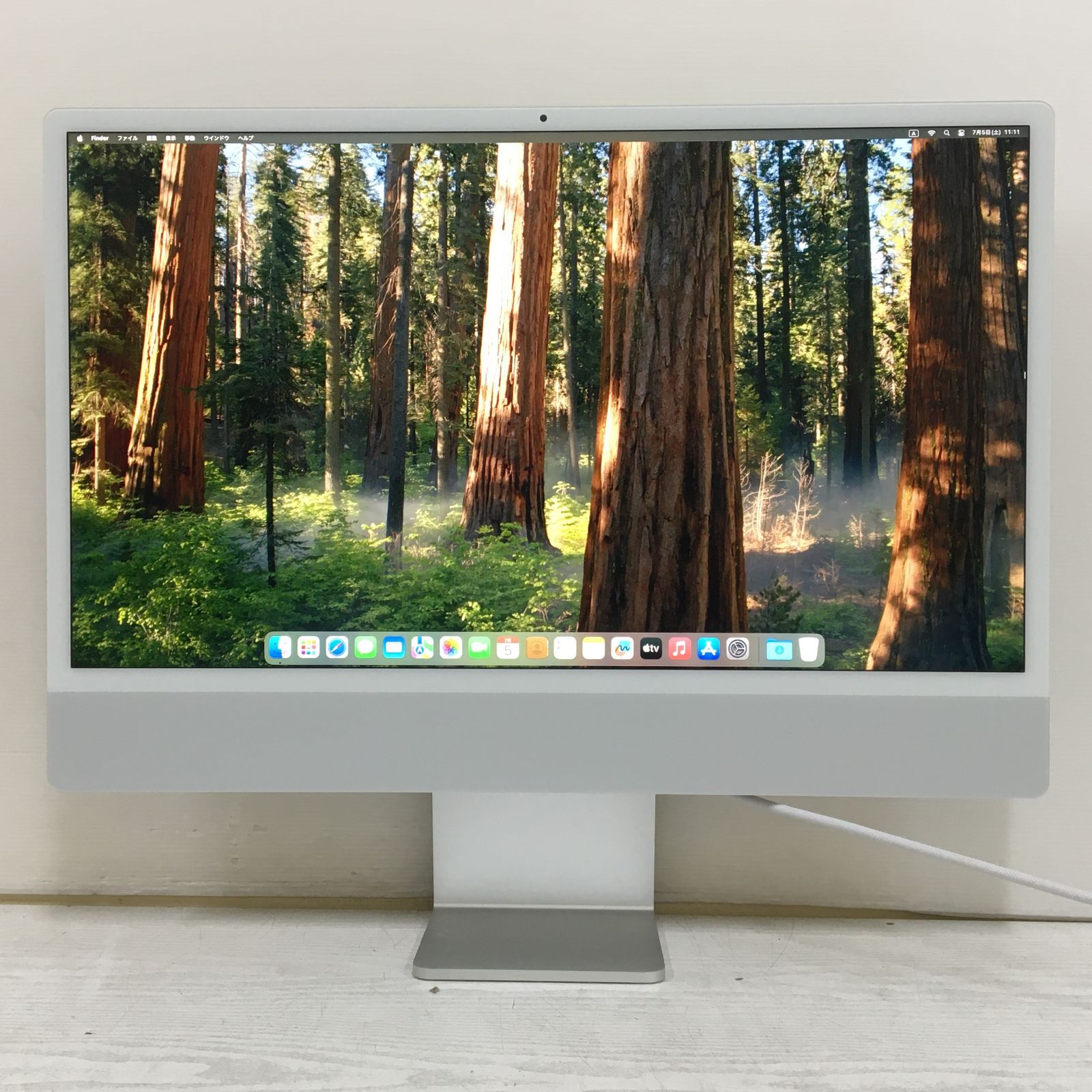 ☆【美品 キーボード付属】Apple iMac (24-inch, M1, 2021