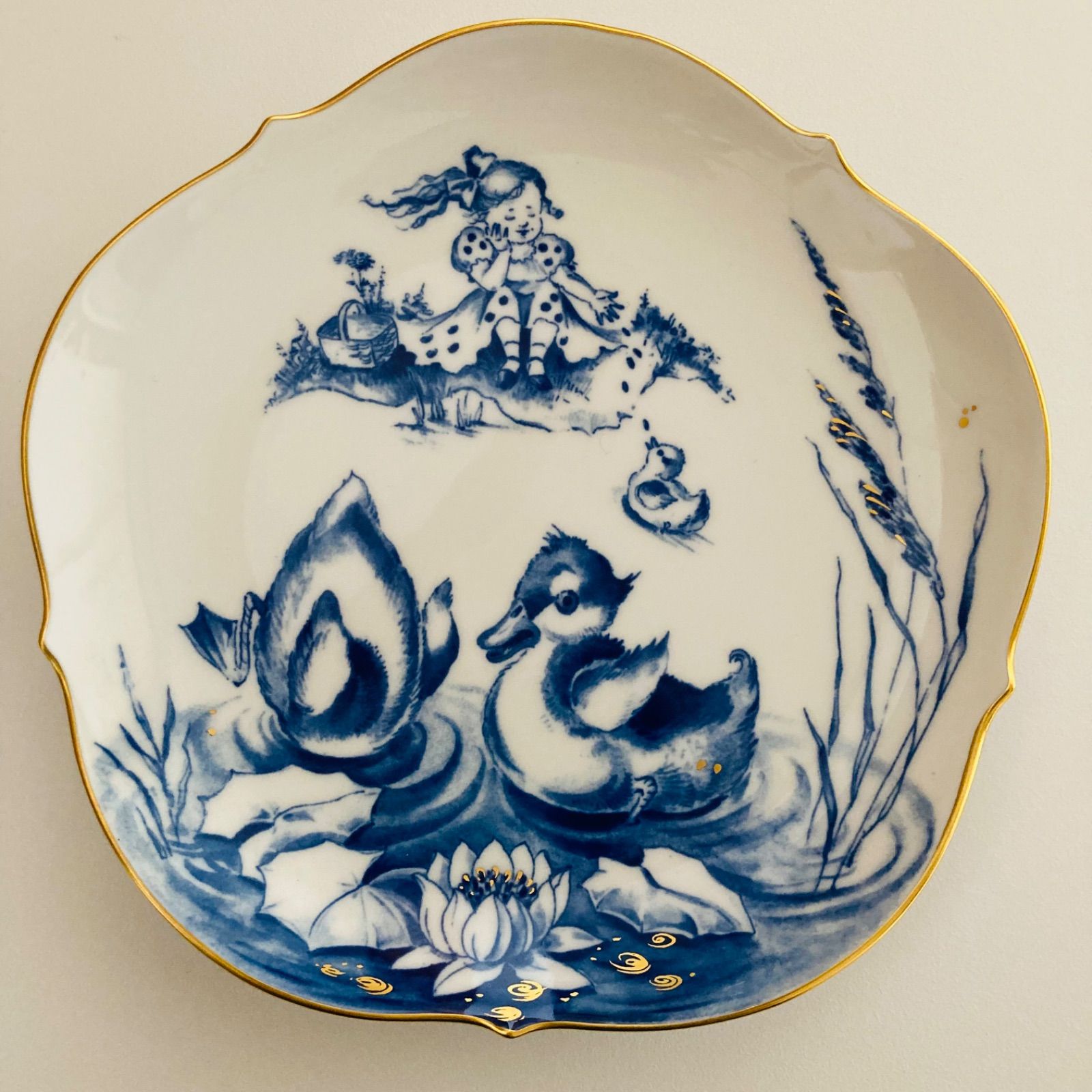 マイセン メモリアルプレート 2000年 アヒルがみんな