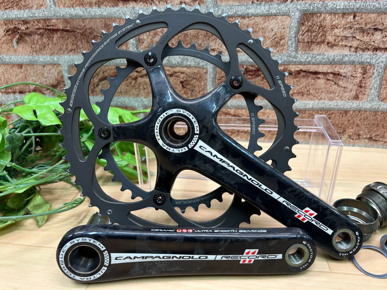 イチ推し!! 美品!! CAMPAGNOLO RECORD 11s ULTRA TORQUE 170×54