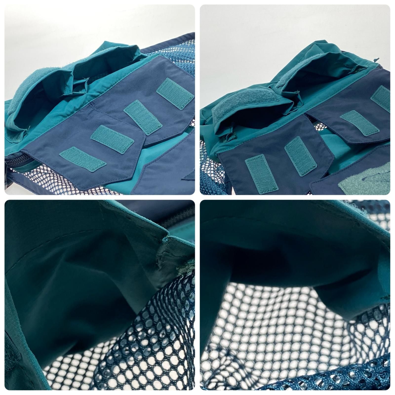 §§SIMMS フィッシングベスト SIZE M ブルー×グリーン SIMMS フィッシングベスト SIZE M ブルー×グリーン - メルカリ