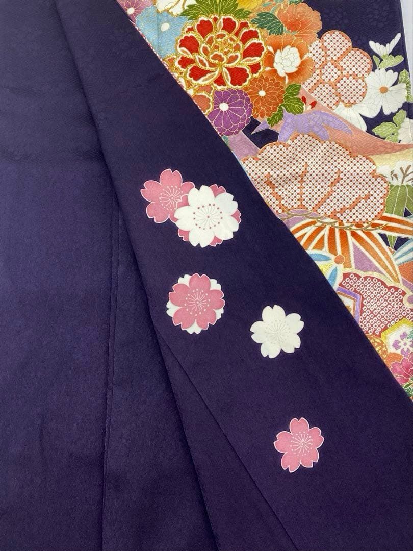 振袖 豪華 金駒 金彩 紋意匠 身丈171cm 撥水加工済 - メルカリ