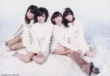 中古】生写真(AKB48・SKE48) NMB48・集合(4人)/横型/雑誌｢CD＆DL