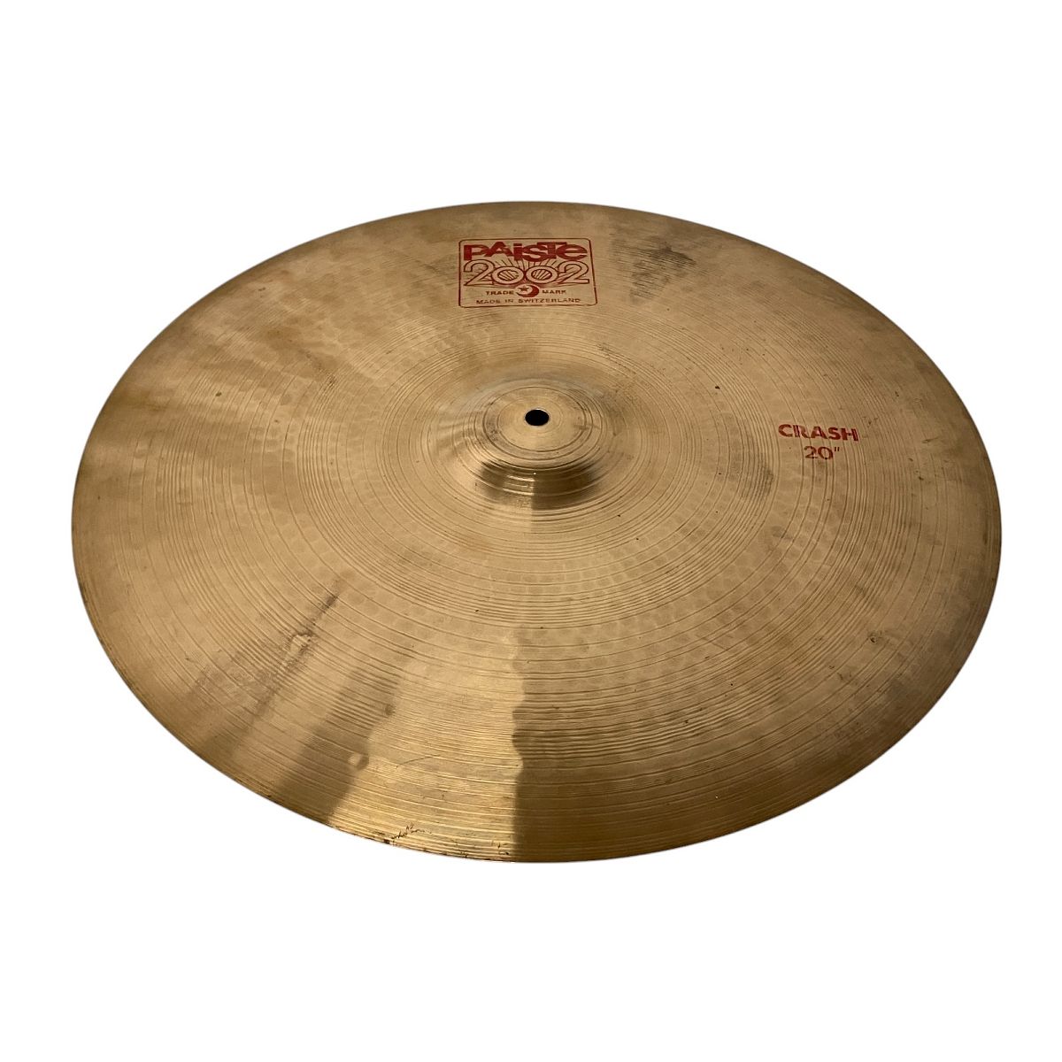 PAISTE パイステ 2002 CRASH 20インチ シンバル 打楽器 パーカッション S9973052