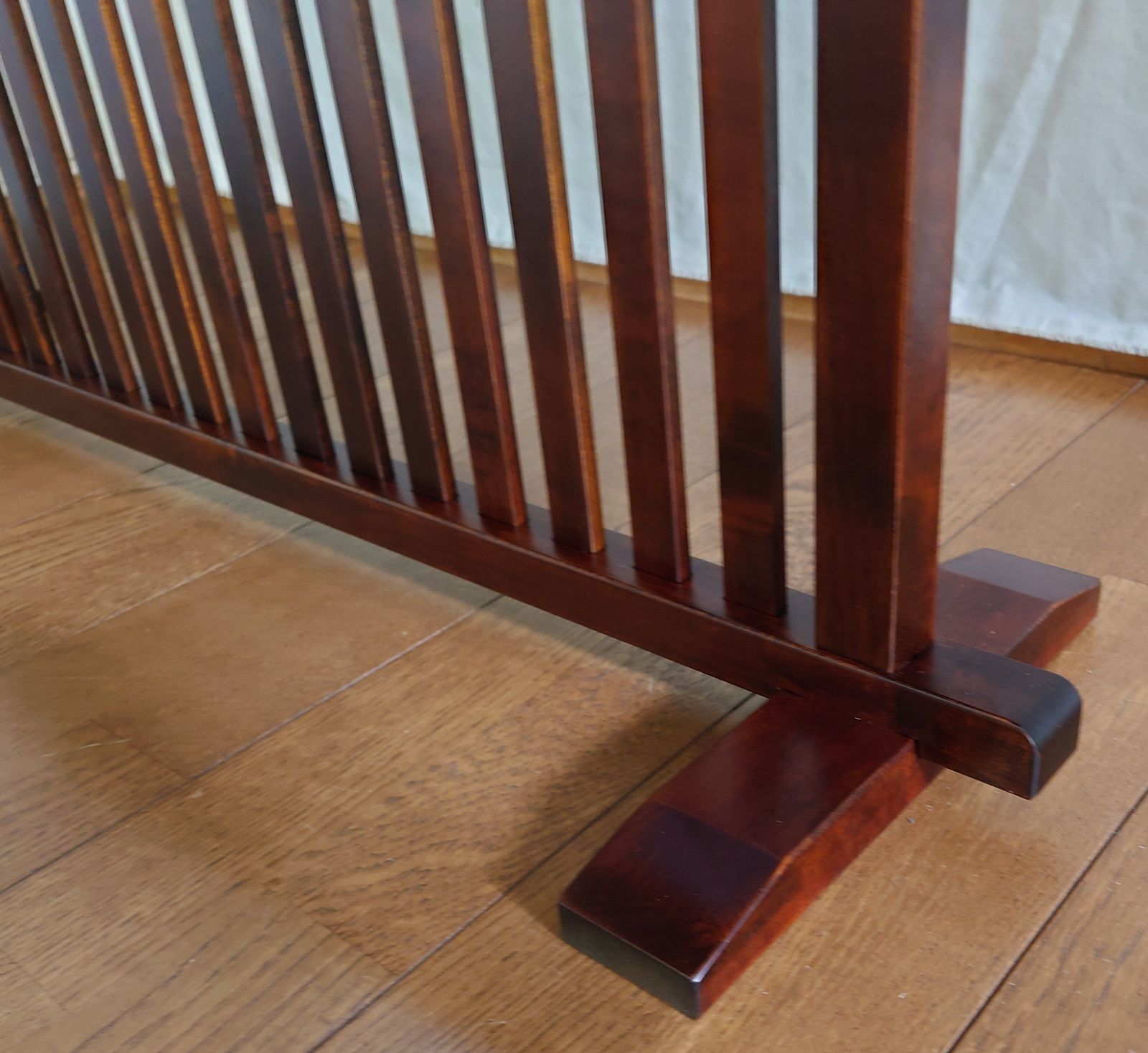 衝立#結界衝立 1枚式屏風 シンプルアクセント木簾タペストリー調衝立  