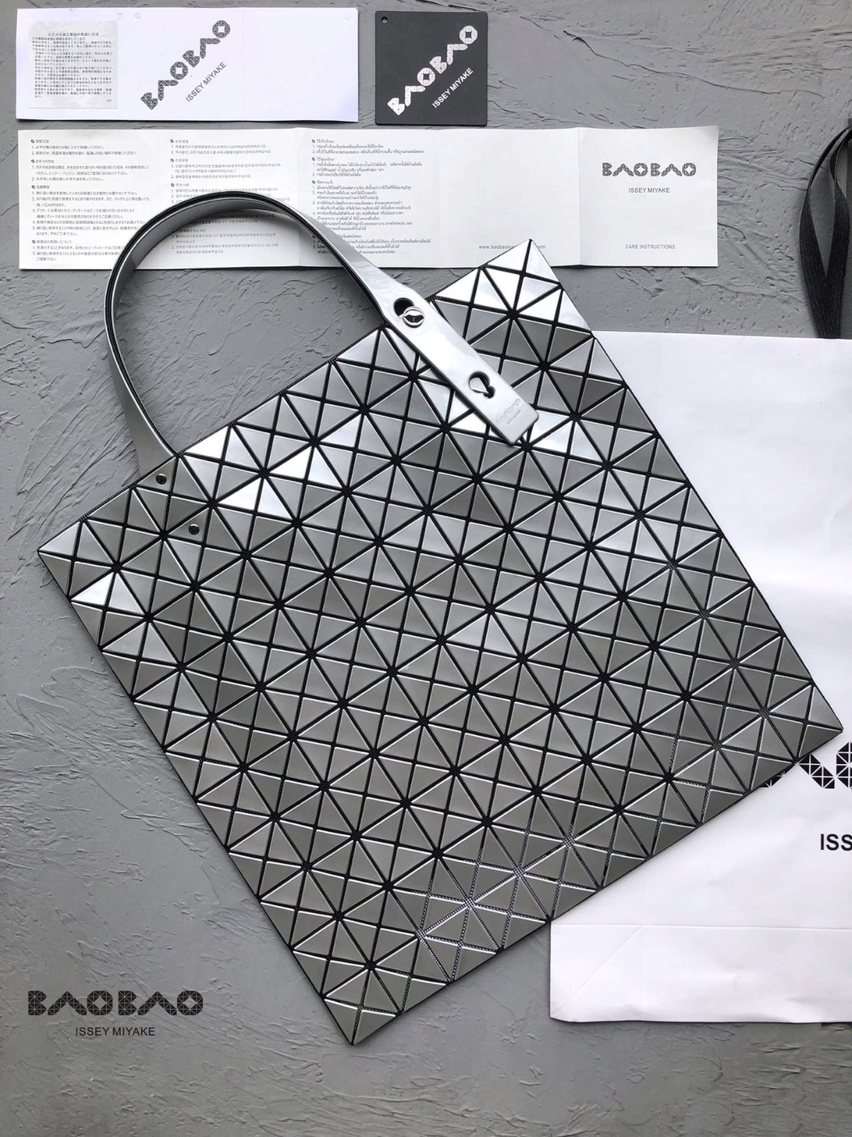 新品 BAOBAO バオバオイッセイミヤケトート バッグ 10ピース×10ピース BAO BAO ISSEY MIYAKE トートバッグ