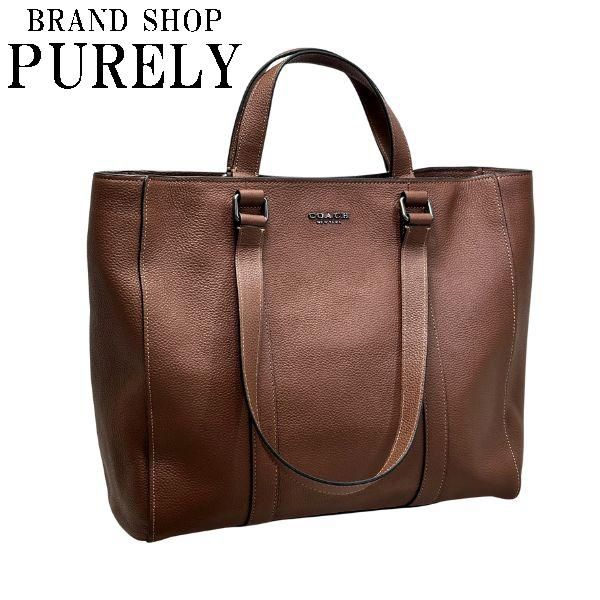 コーチ バッグ メンズ COACH トートバッグ レザー ハドソン