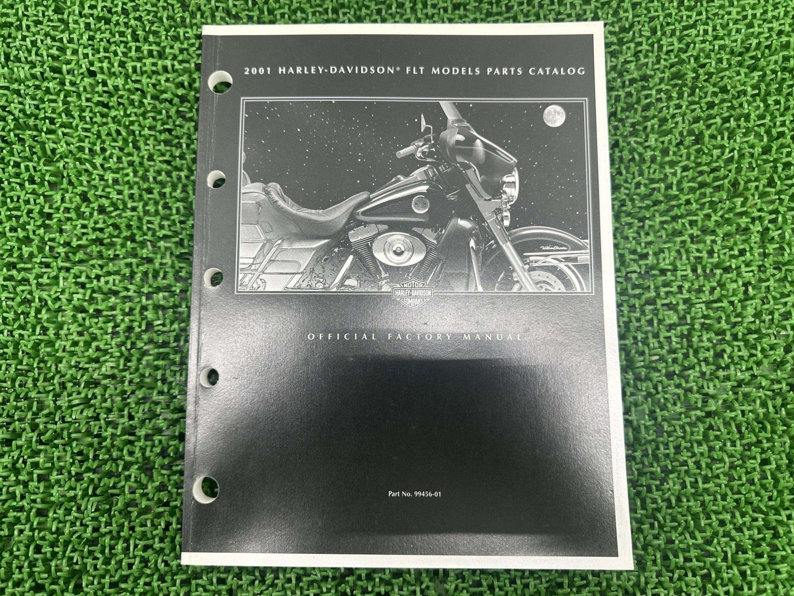 FLT パーツリスト 英語版 ハーレー 正規 バイク 整備書 2001年FLTモデル ツーリング パーツカタログ 車検 パーツカタログ 整備書 Be