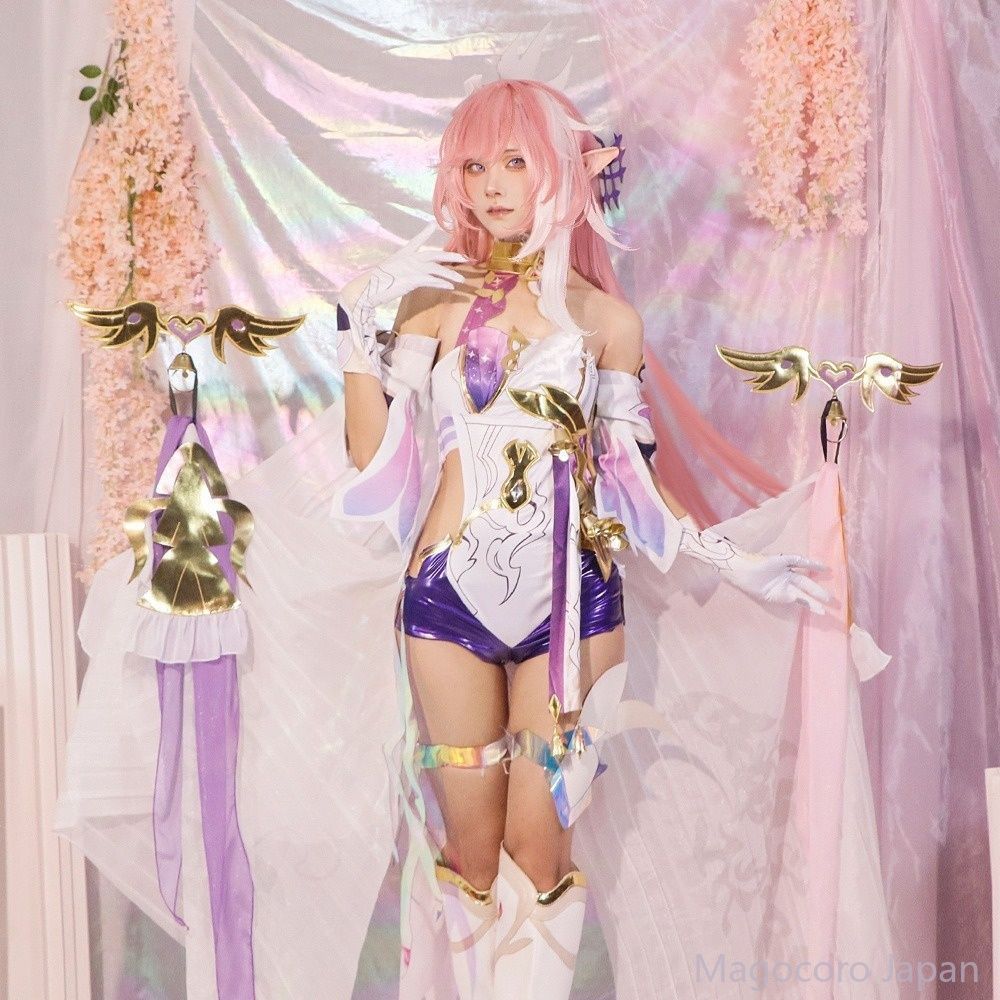 COSプレイドレス崩壊3rdアニメコスチュームエリシアレディース人の律者二次元