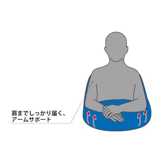 USAKOユークッション L 車いす用クッション 24-4008-01 アイ ソネックス