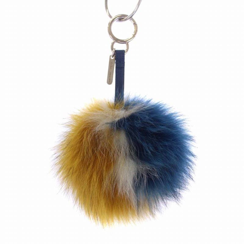FENDI マルチカラー ファーキーチャーム（FENDI - フェンディ