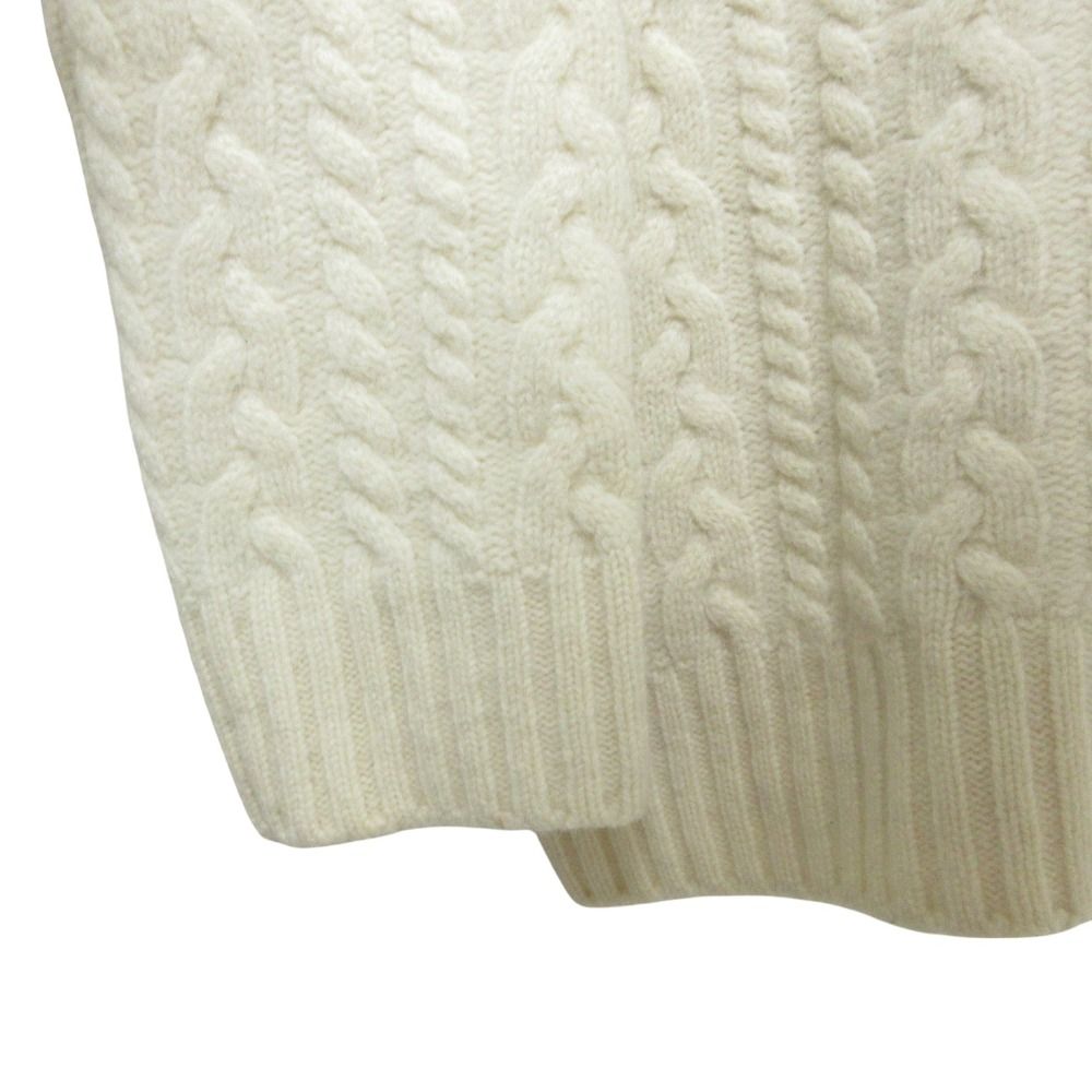 美品 21AW yori ヨリ ケーブルニット セーター YR2135-077AW アイボリー レディース 古着 中古 美品 21AW yori ヨリ ケーブルニット セーター YR2135-077AW