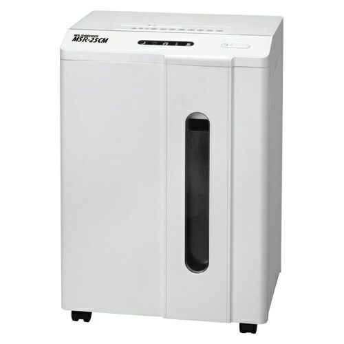 パーソナルシュレッダー 明光商会 MSR-25CM 4993460141405 ●対応サイズ Ａ４ 1台