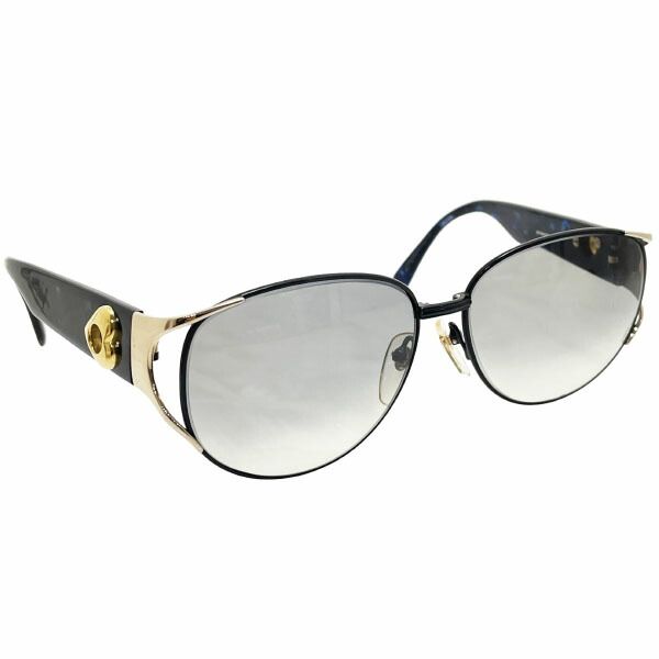 イヴサンローラン サングラス ハート 度付きレンズ マーブルネイビー系 グレーグラデーション系レンズ YVES SAINT LAURENT 度入り メガネ めがね 眼鏡 アイウェア ドライブ 運転 アウトドア YSL