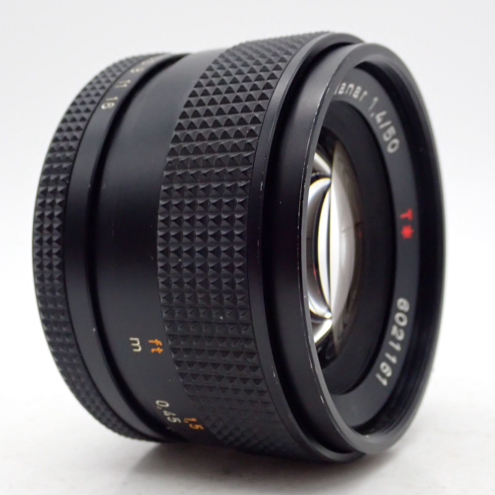 良品 CONTAX Carl Zeiss Planar 50mm F1.4 AEJ C/Yマウント 標準