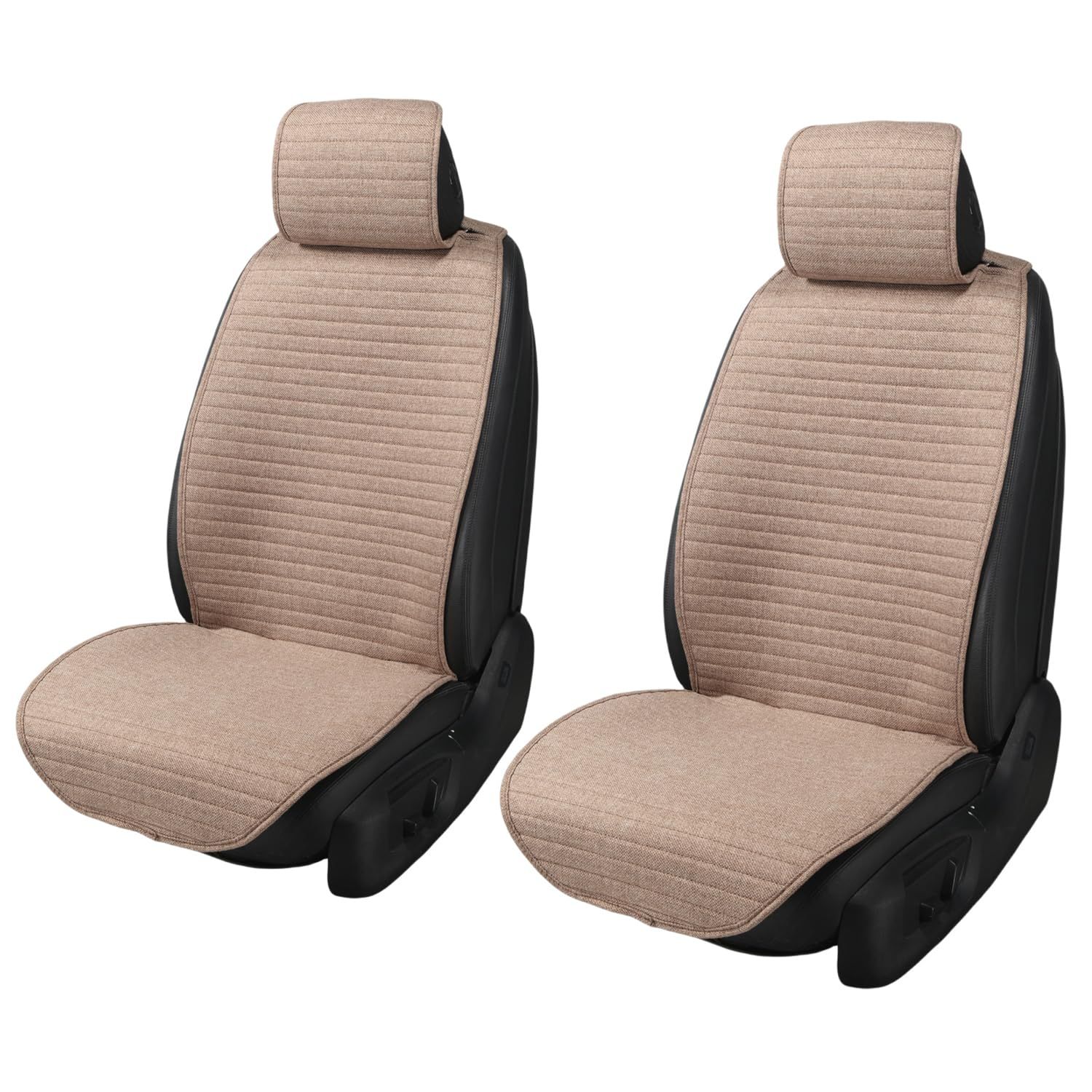 【人気商品】車シード保護 洗える 通年使用 シードカバー 通気性 軽自動車 車シートカバー 車シートカバー 前席用 座席シートカバー カーシートカバー (ブラウン2枚) YMR