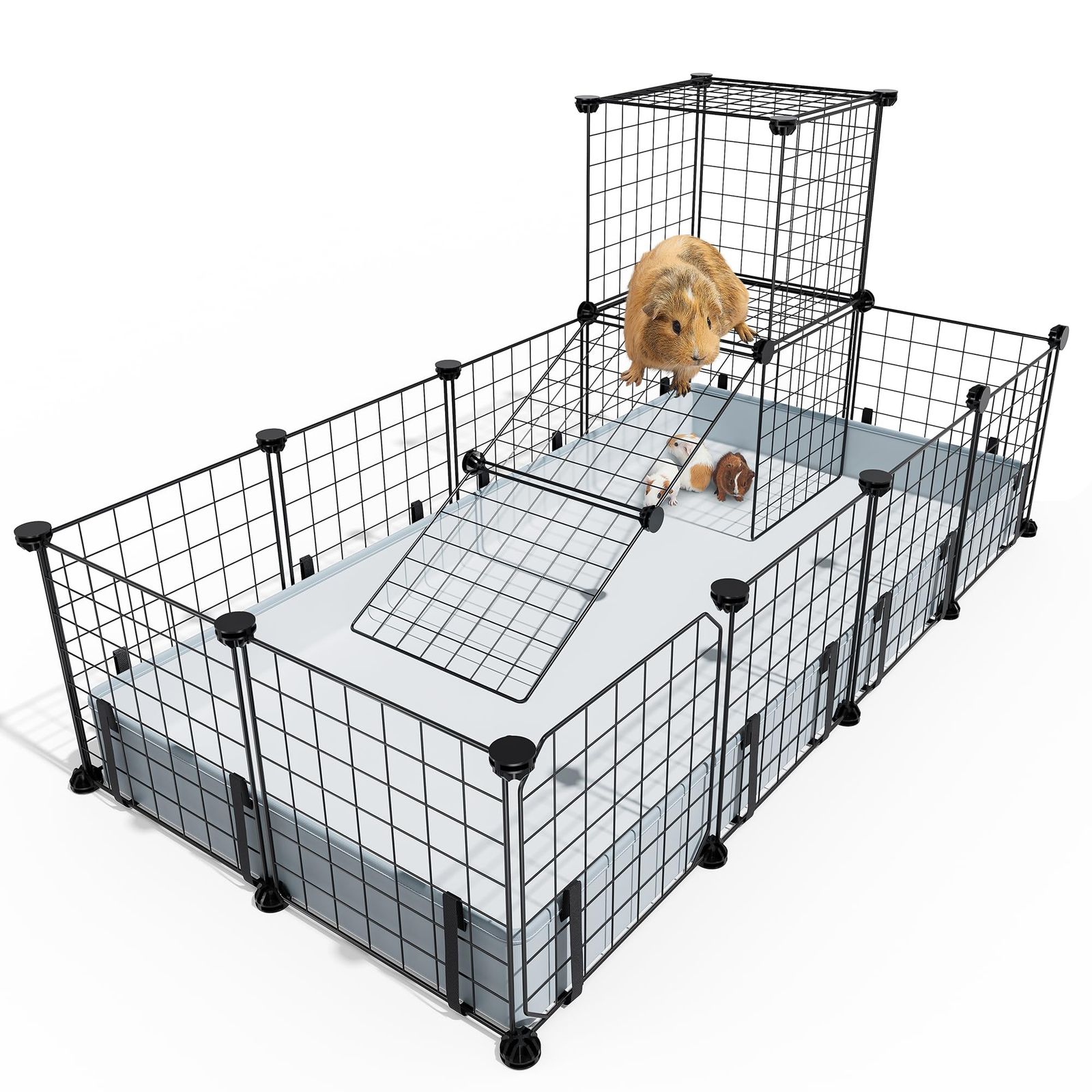 小動物用品 BUCATSTATE ペットサークル ペットゲージ モルモット