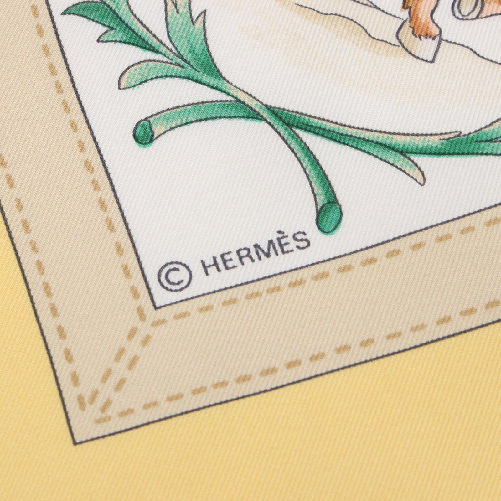 エルメス HERMES スカーフ カレ90 COSTUMES CIVILS ACTUELS シルク