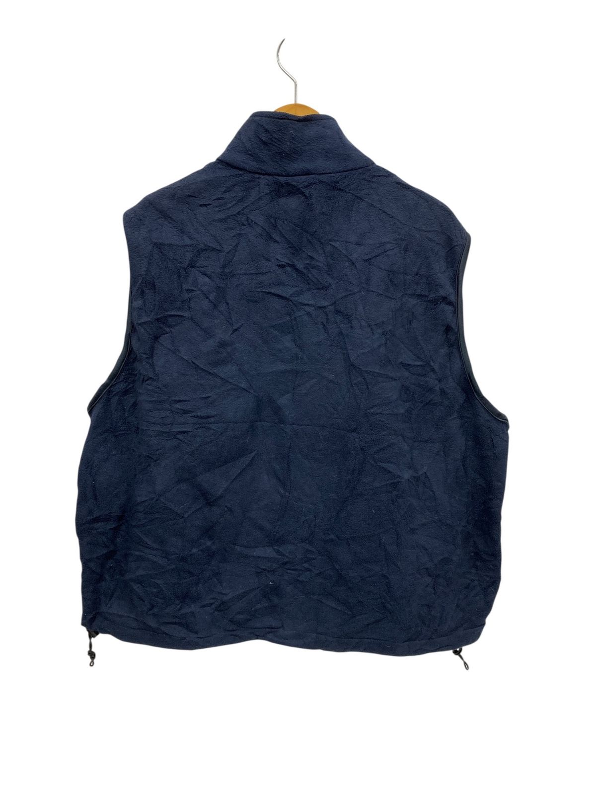 Woolrich (ウールリッチ) フリース ベスト メキシコ製 フルジップ ロゴ 