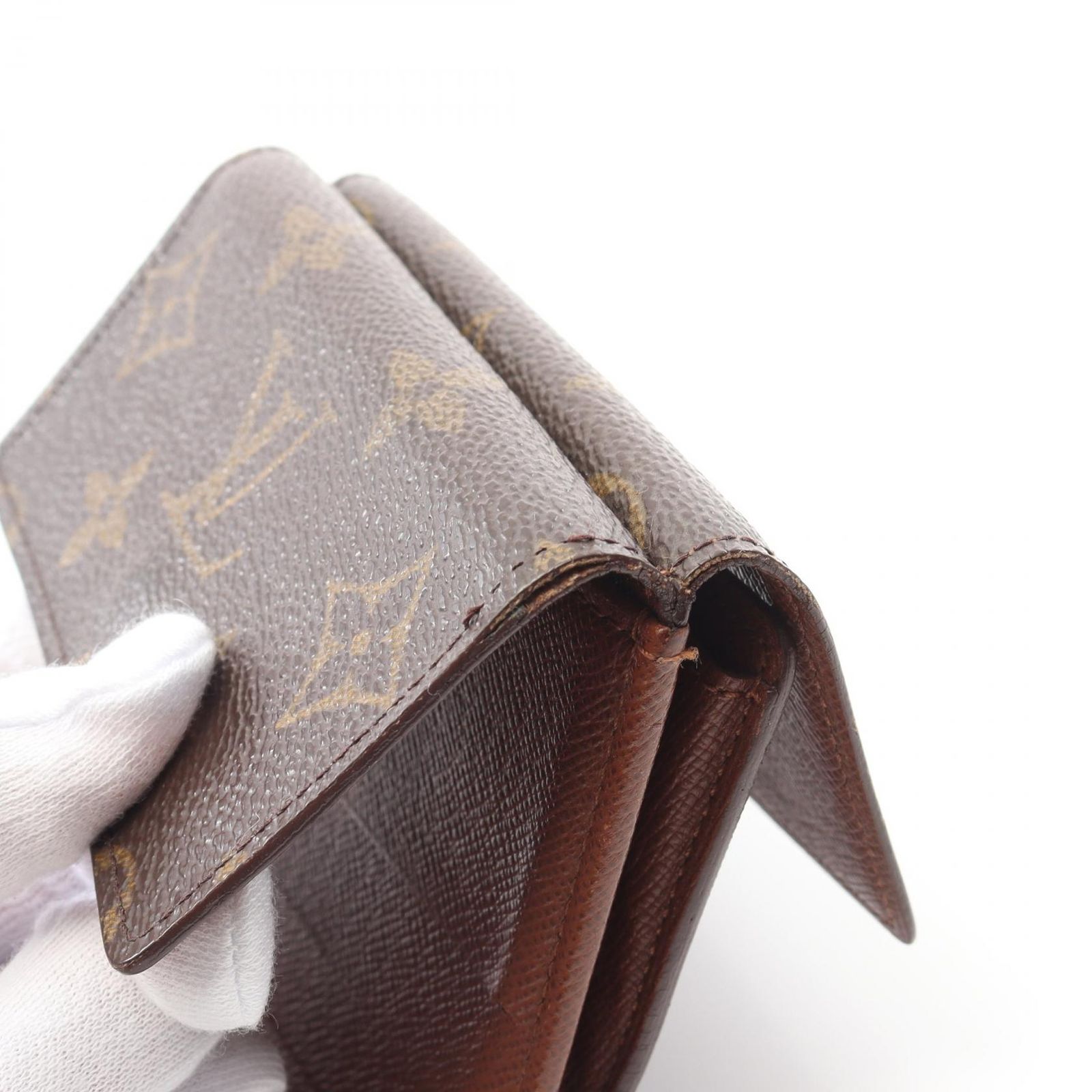 ルイ・ヴィトン LOUIS VUITTON 三つ折り財布 ポルト モネ ビエ カルト