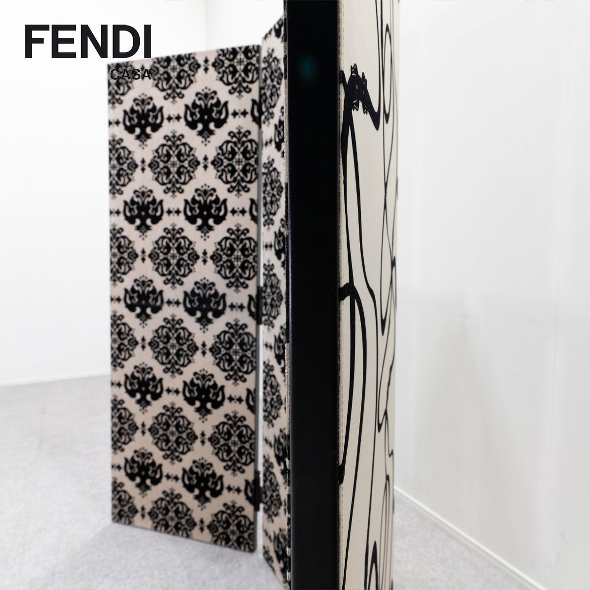 展示品】FENDI CASA フェンディ カーサ パーテーション リバーシブル