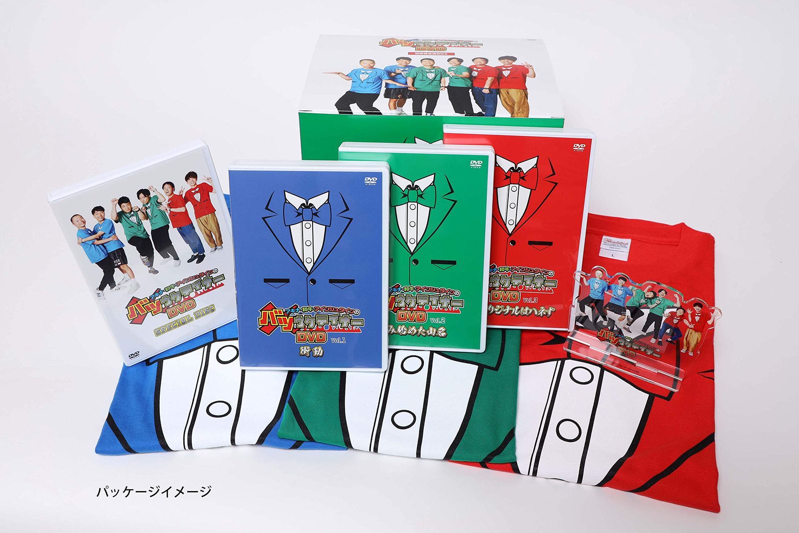 【美品】バツウケテイナー 初回限定盤 PREMIUM BOX アキナ・和牛・アインシュタインのバツウケテイナーDVD 初回限定版