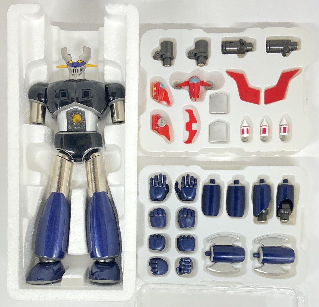 BANDAI - 超合金魂 GX-01R マジンガーZ(リニューアルバージョン) 完成トイ バンダイ 中古品 超合金魂 GX-01R マジンガーZ リニューアルバージョン