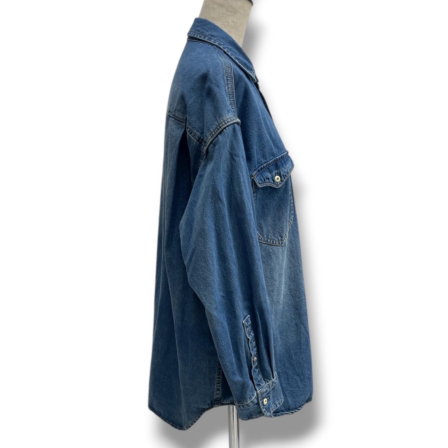 [未使用]SLOBE IENA LE DENIM BDUシャツ スローブ イエナ SLOBE IENA 《WEB限定/追加予約》LE DENIM BDU