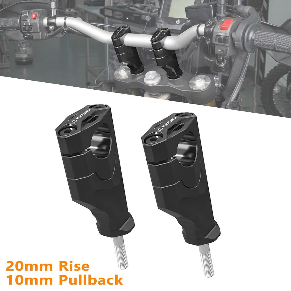 ヤマハ 純正アクセサリー テネレ700 ハンドルバーライザー 新品 楽天市場】テネレ700 ハンドルバーライザー 30mmアップ 21mm