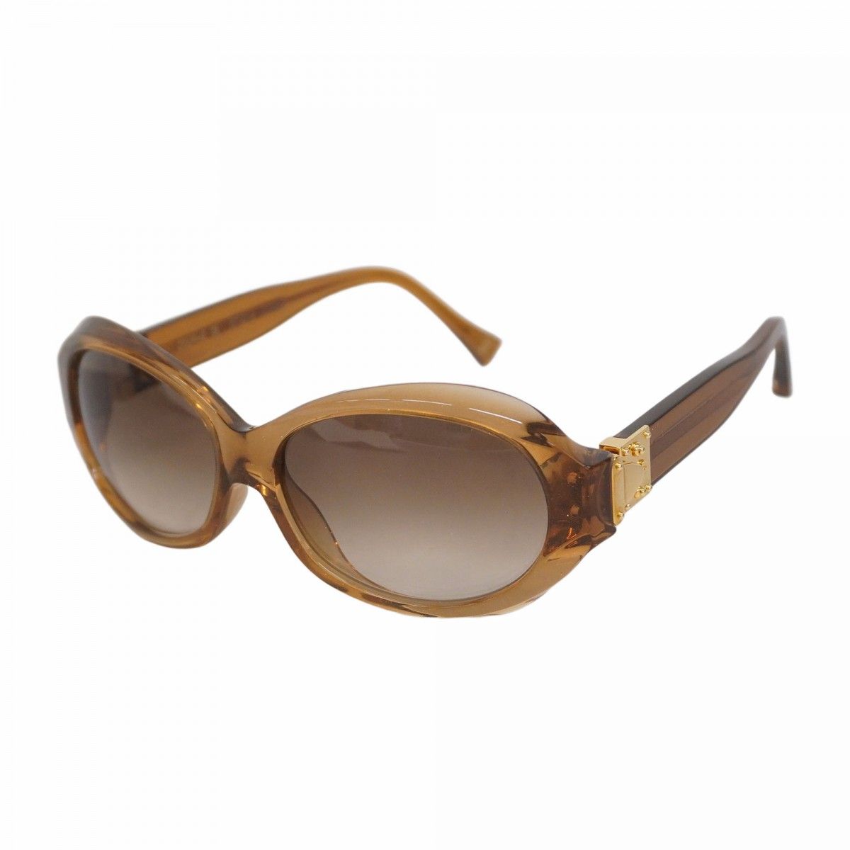 【美品】ルイヴィトン　サングラス　Z0094Eブラウン  ゴールド  ラメ LOUIS VUITTON 良品▽LOUIS ルイヴィトン Z0094E スプソロン