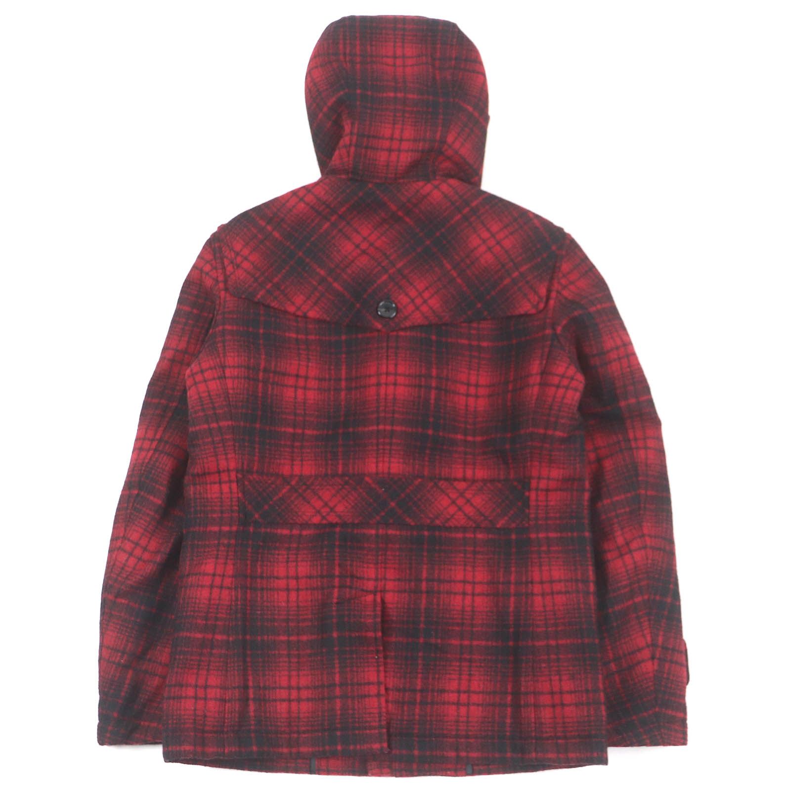 バーバリーブラックレーベル ダッフルコート 美品 バーバリーブラック