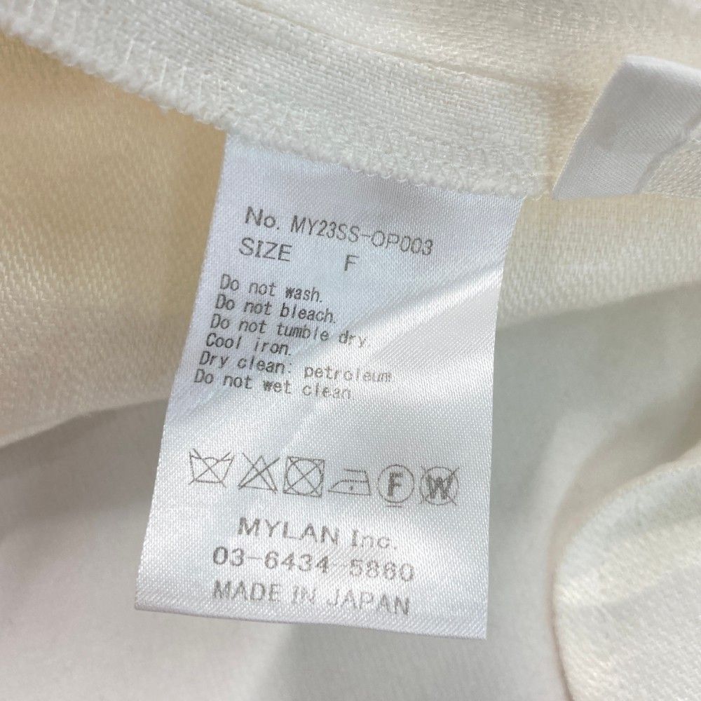 マイラン 23ss タックワイド ジャンプスーツ オールインワン リネン100% Tack Wide Jumpsuit | Bugenbilia – MYLAN ONLINE SHOP