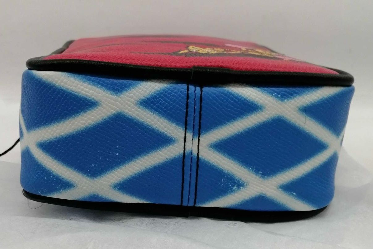 GLAMB グイード ミスタ スタンドポーチ ブルー アニメ ジョジョの奇妙な冒険 黄金の風 ショルダーバッグ