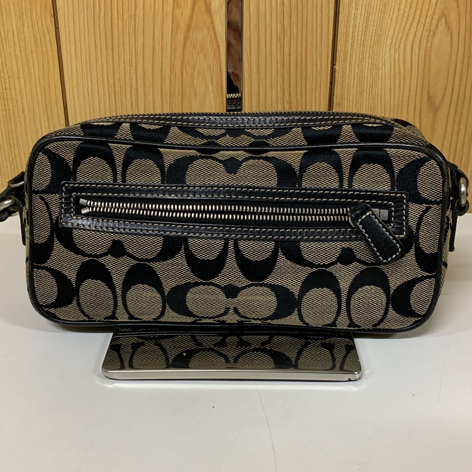 71 COACH コーチ シグネチャー ショルダーポーチ 6616 - メルカリ