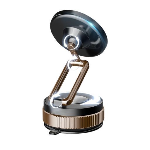 車載スマホホルダー2025車スマホスタンド|真空吸盤360回転u0026180調整|高端アルミ合金材質|MagSafeu0026Android全機種対応|安定性片手操作車内u0026家庭使用