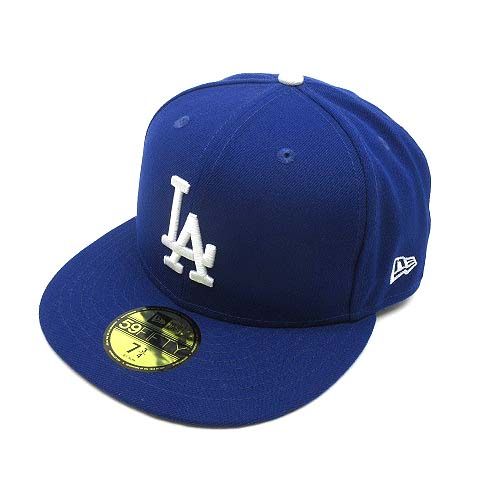 ニューエラ NEW ERA 59FIFTY MLBオンフィールド ロサンゼルス ドジャース キャップ 帽子 ゲーム ダークロイヤル ブルー 青 7  3/4 61.5㎝ 美品 - メルカリ