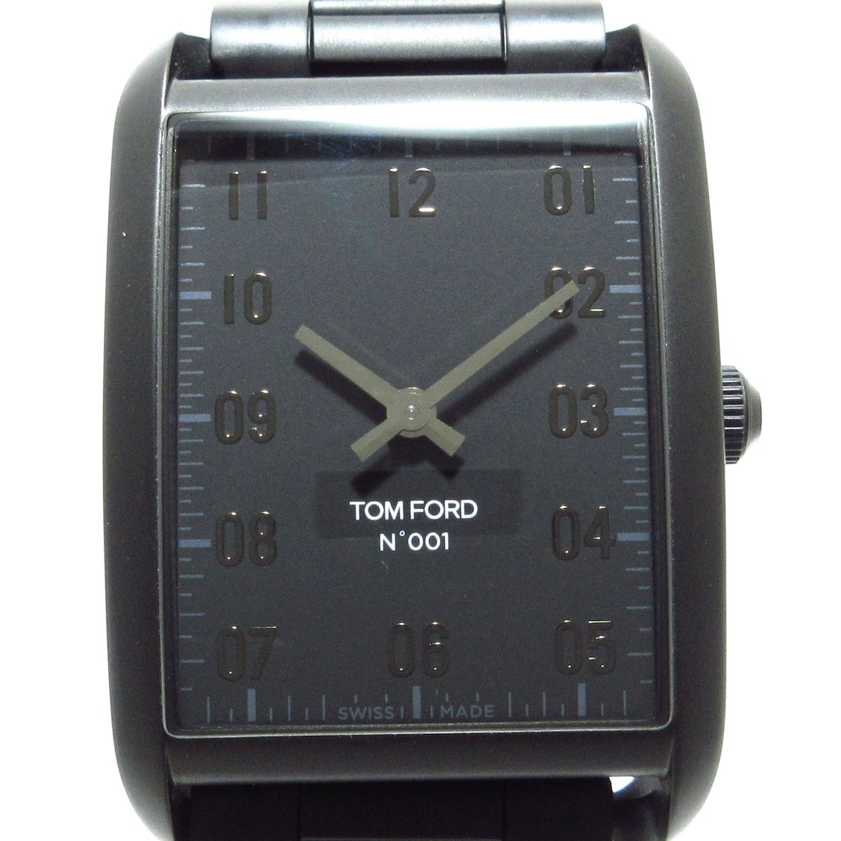 TOM FORD(トムフォード) 腕時計美品 N.001 TFT001006 メンズ ブラック ...