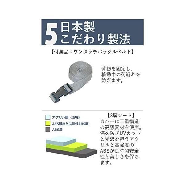 カーメイト inno イノー 車載 コンパクトモデル ルーフボックス 220L リジットランク240 ブラック ブラック H340×W1400 BRIGHTFACE_UK