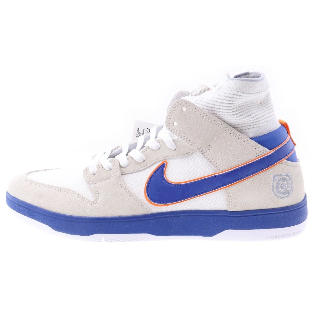 NIKE (ナイキ) MEDICOM TOY SB ZOOM DUNK HIGH ELT QS BE@RBRICK メディコム・トイ SB ズーム ダンク ハイ エリート QS ハイカットスニーカー 918287-147 US11/29cm