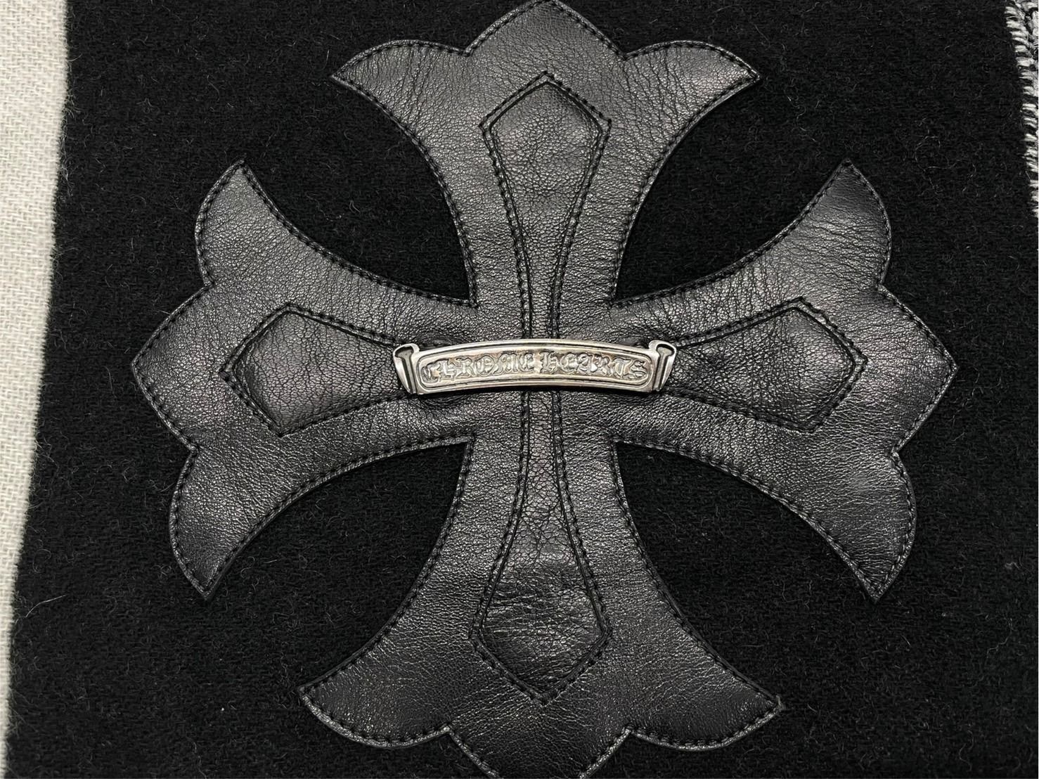新品未使用 ChromeHearts クロムハーツ チェッカードカシミア