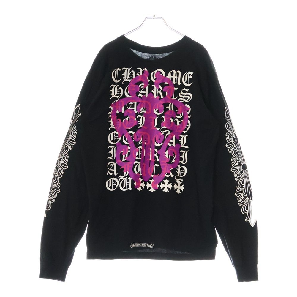 CHROME HEARTS (クロムハーツ) DAGGER EYE CHART L/S TEE ダガー