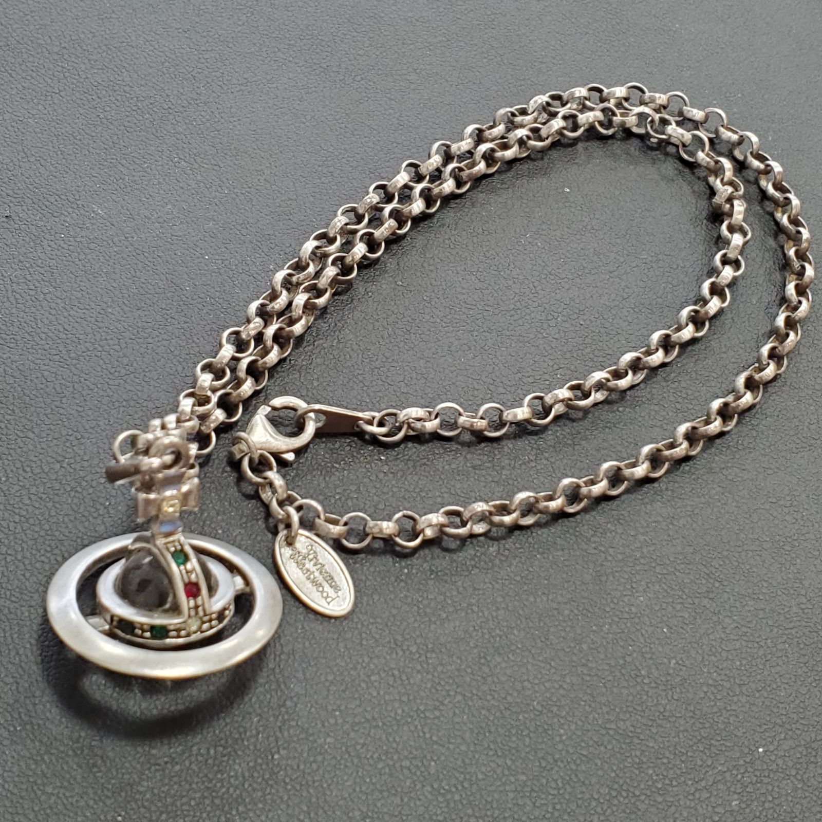 EL5 Vivienne Westwood ヴィヴィアンウエストウッド ネックレス タイニーオーブ シルバー SV925 KT9897