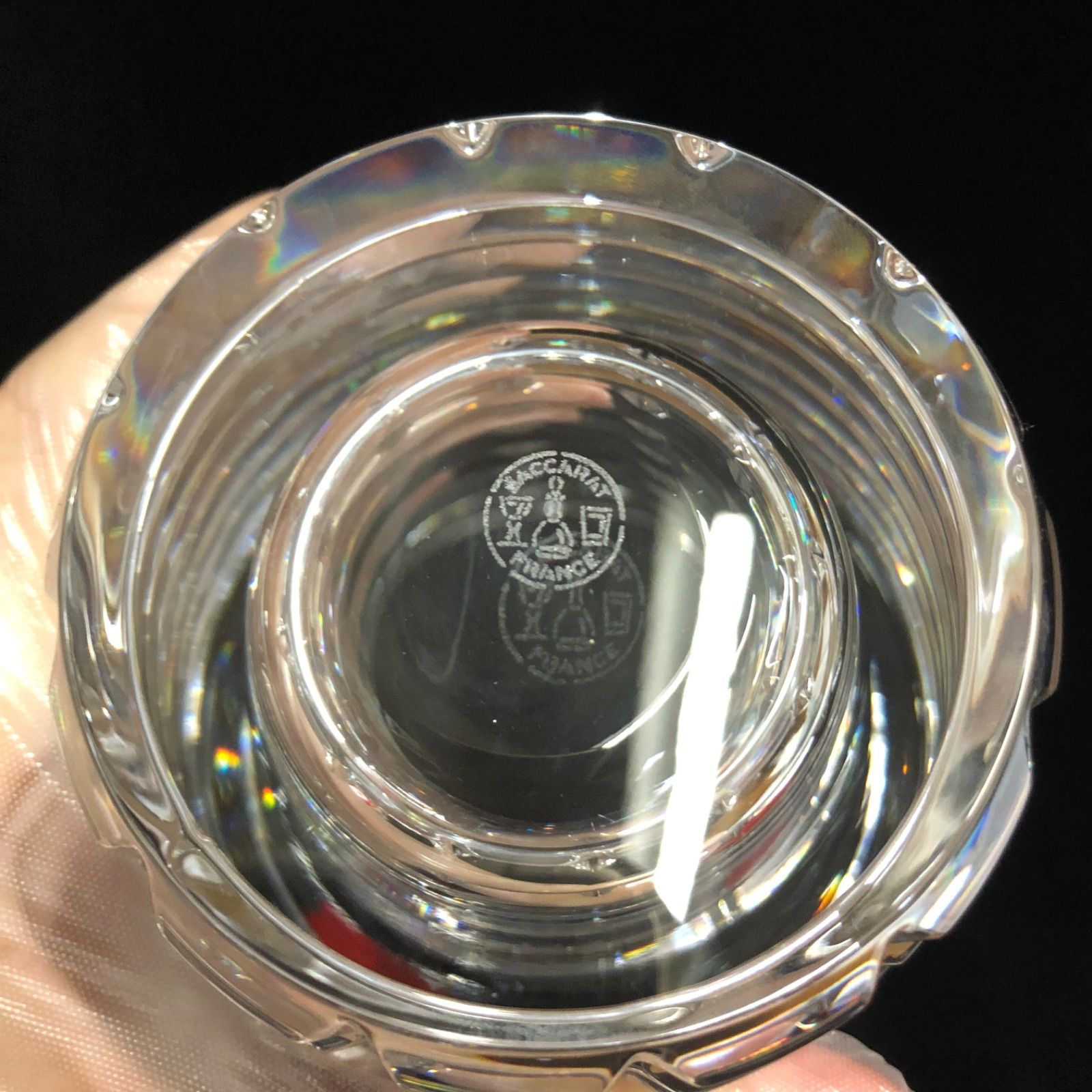 ✨美品✨ バカラ アルルカン フラワーベース 花瓶 箱付 ラウンド 丸 ✨美品✨ バカラ アルルカン フラワーベース 花瓶 箱付 ラウンド