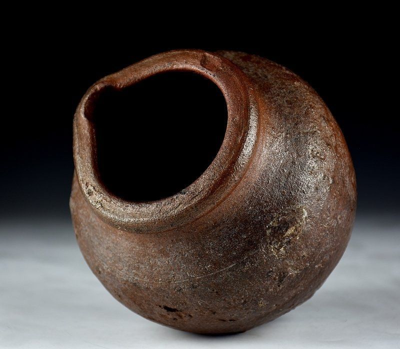 古美術　昭和レトロ　蔵出し壺　備前焼 赤土部葉文壺 – 兵庫陶芸美術館 収蔵品データベース
