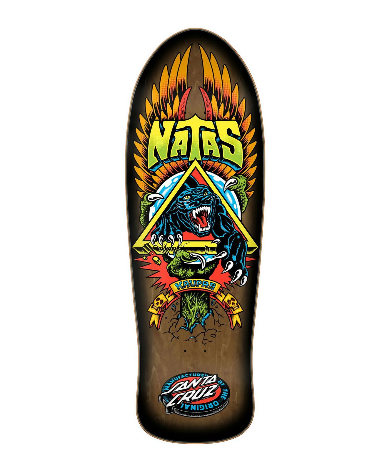 ムラスポ公式 SANTA CRUZ サンタクルーズ スケートボード デッキ 10.5inch REISSUE NATAS PANTHER ムラサキスポーツ