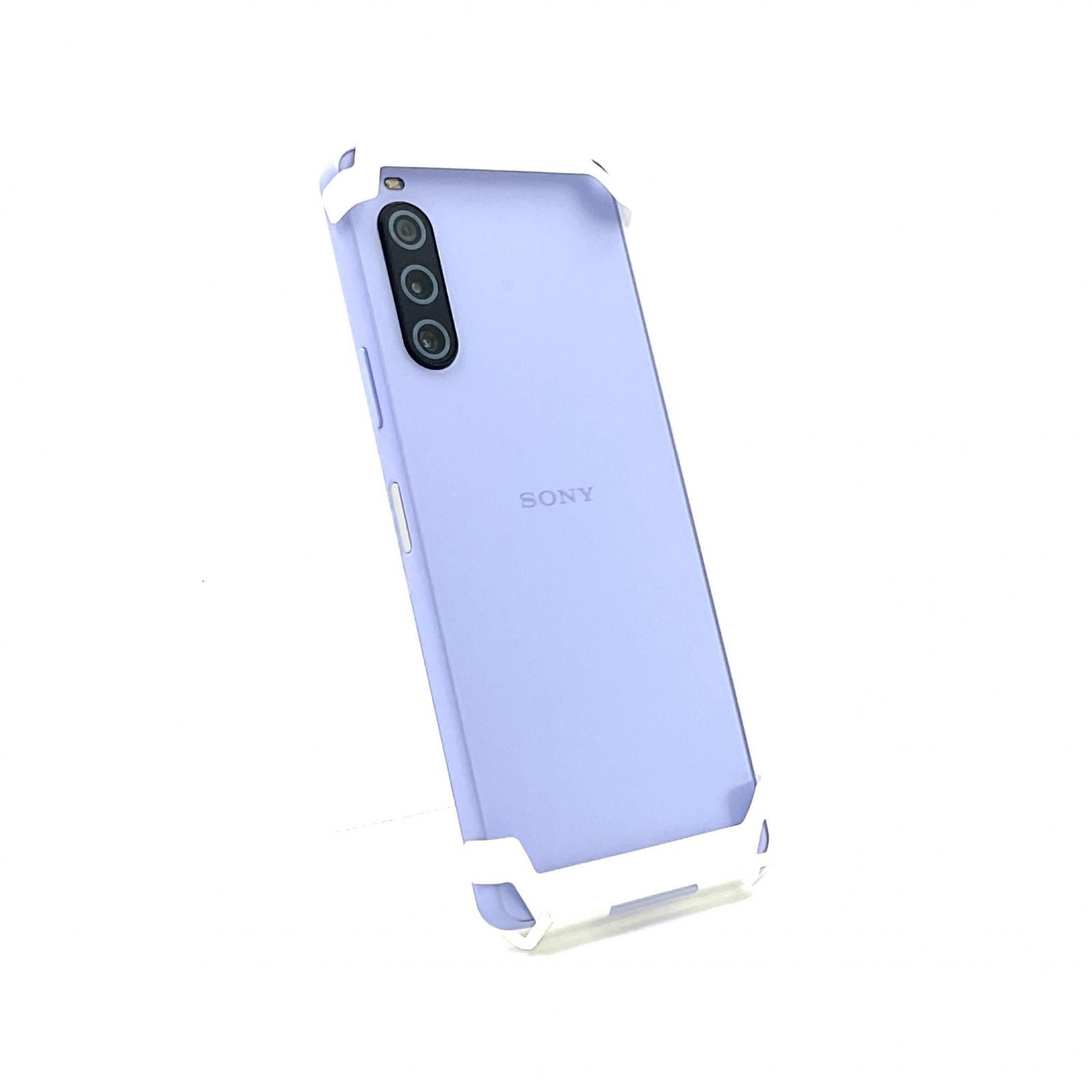 【未使用】Xperia10V ラベンダー　動作確認済 ムスビー｜SIMフリーXperia 10 V SOG11 ラベンダー 利用制限〇 au